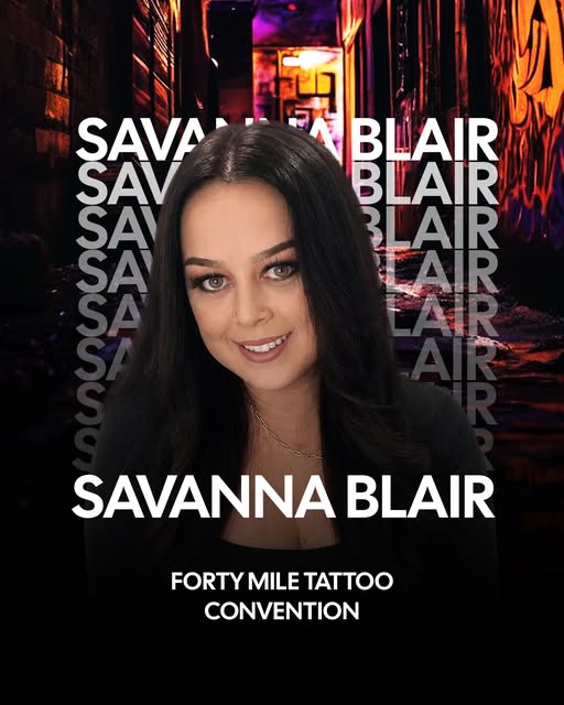 Savanna Blair, tattoo artist at Mozaix Art Collective